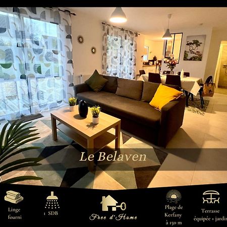 Le Belaven, Neuf, Cosy, Terrasse, Jardin, Kerfany Plage, 1 A 6 Pers Moelan-sur-Mer Exterior photo