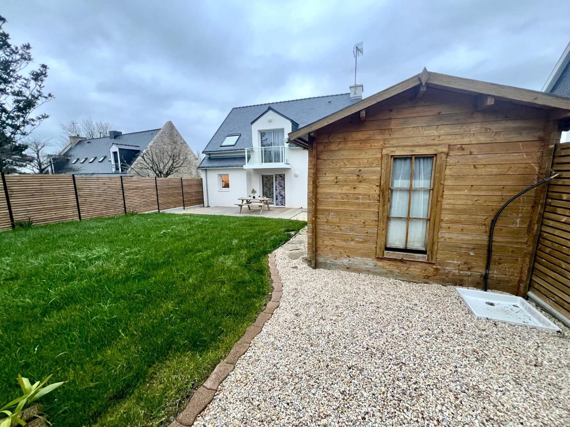 Le Belaven, Neuf, Cosy, Terrasse, Jardin, Kerfany Plage, 1 A 6 Pers Moelan-sur-Mer Exterior photo